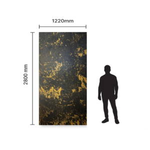 Fornir kamienny BLACK GOLD BLEIR z wymiarami